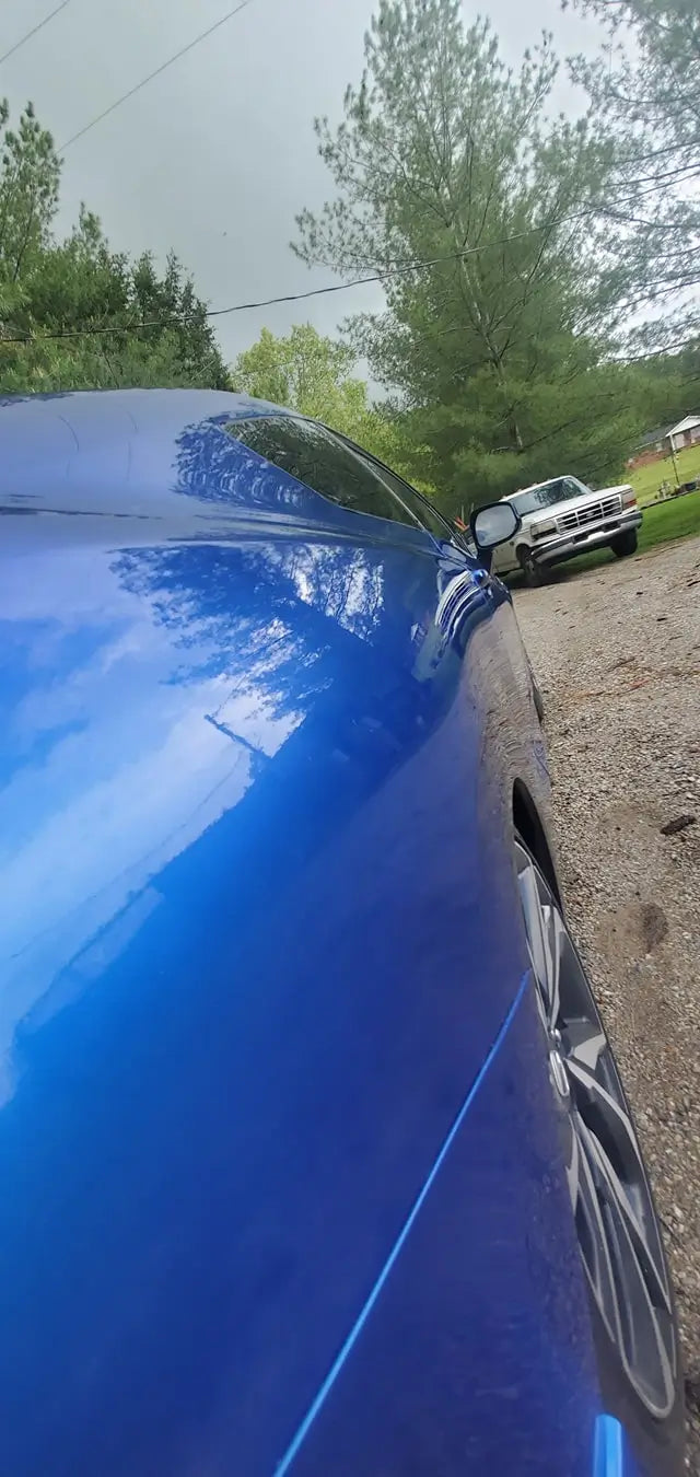 Tamco Paint Nissan Deep Blue Pearl on 2013 Honda Civic