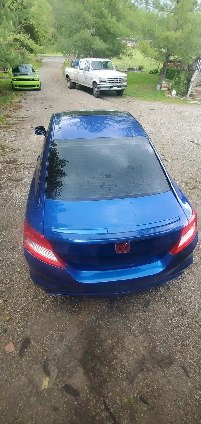 Tamco Paint Nissan Deep Blue Pearl on 2013 Honda Civic