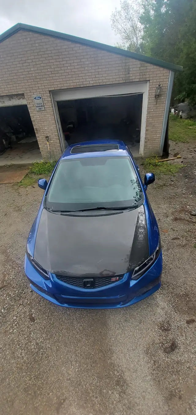 Tamco Paint Nissan Deep Blue Pearl on 2013 Honda Civic
