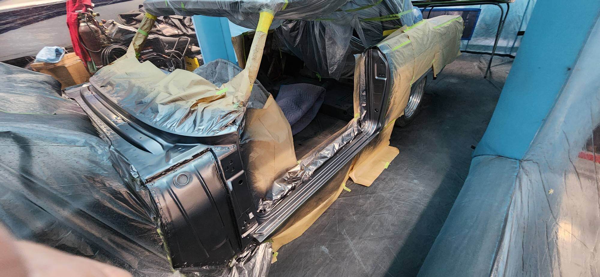 Tamco Paint Nissan Gun Metallic on 1963 Chevrolet Nova