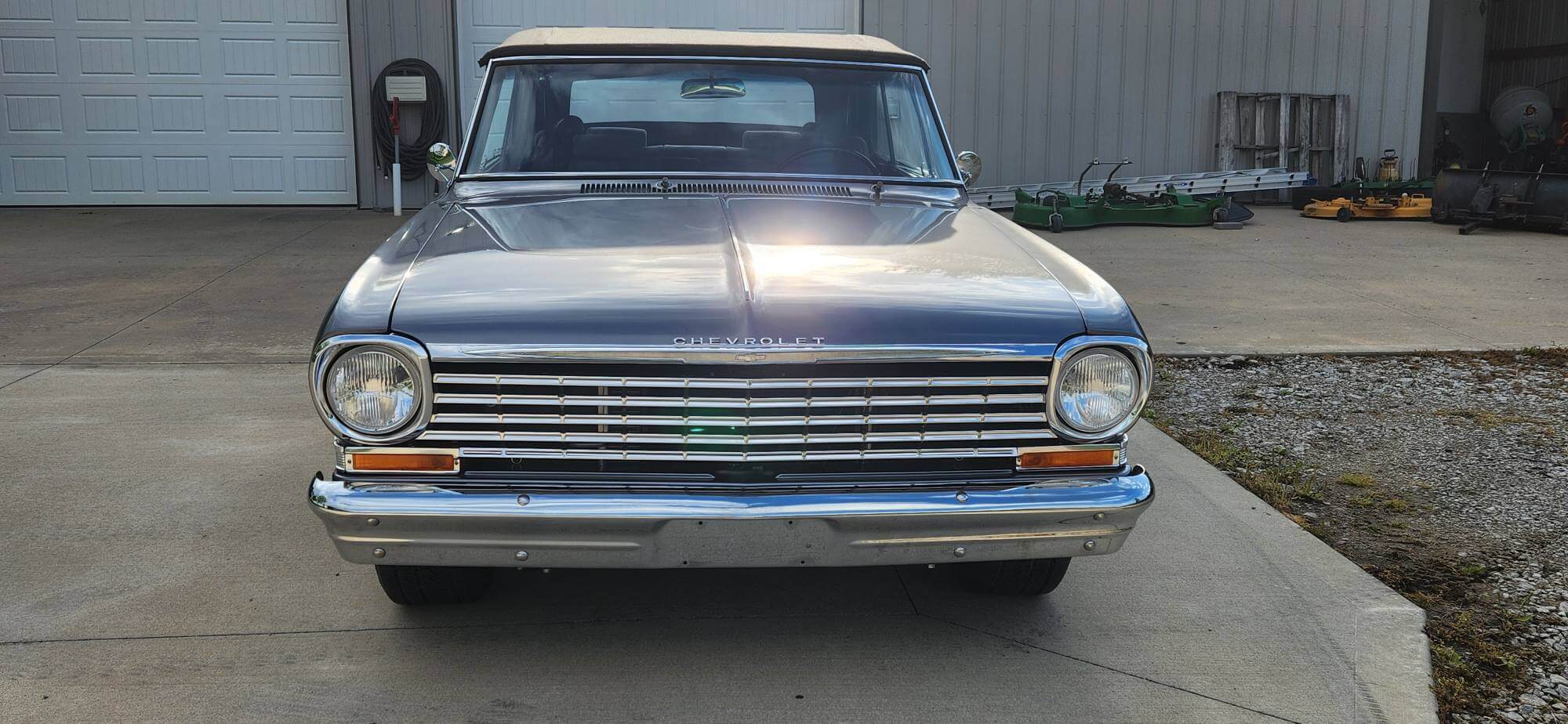 Tamco Paint Nissan Gun Metallic on 1963 Chevrolet Nova