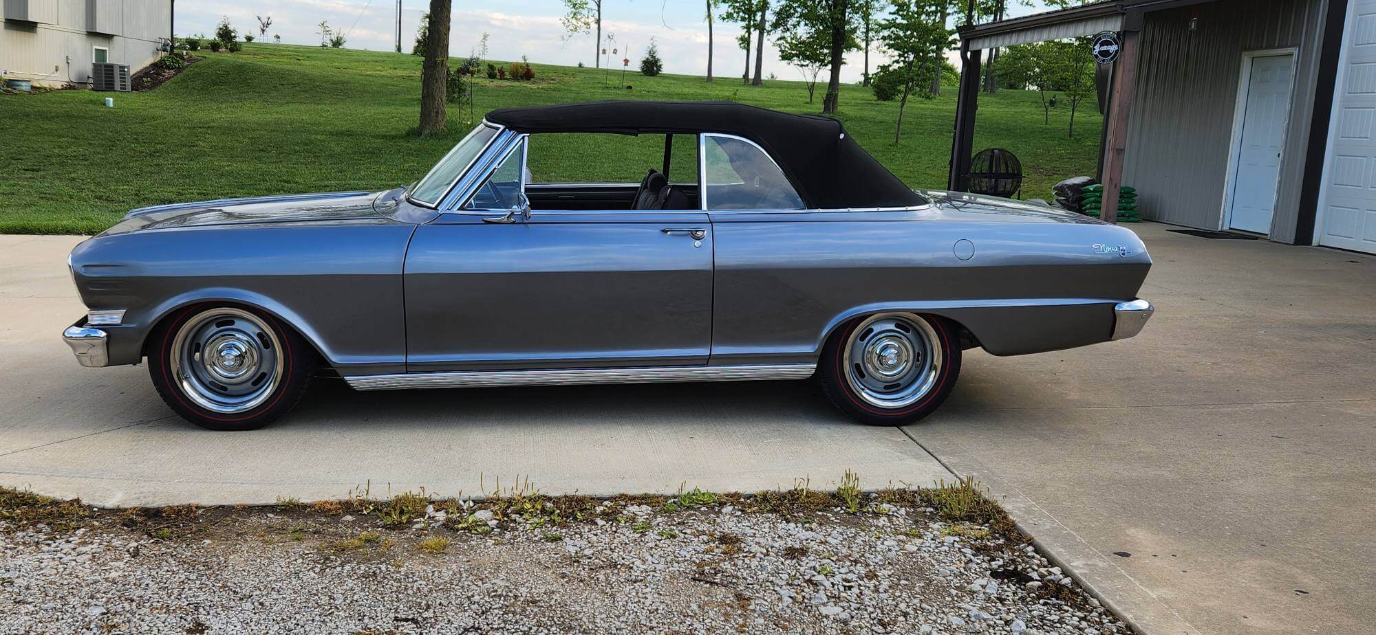 Tamco Paint Nissan Gun Metallic on 1963 Chevrolet Nova