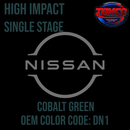 Tamco Paint Nissan Cobalt Green Code DN1 OEM High Impact Single Stage