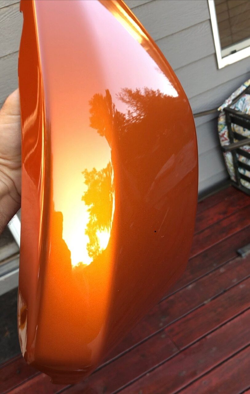 Tamco Paint Nissan Monarch Orange Metallic in Honda VTX1300C