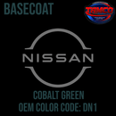 Tamco Paint Nissan Cobalt Green Code DN1 OEM Basecoat