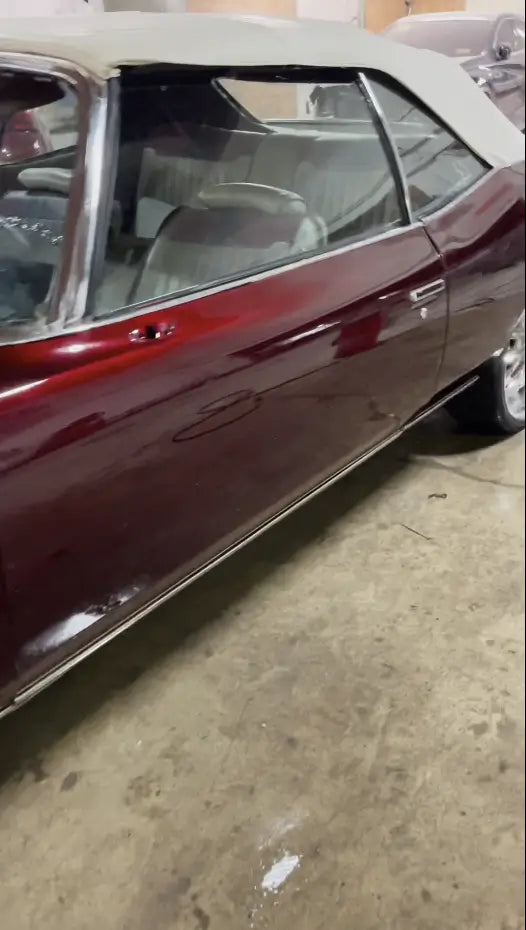 Tamco Paint OG Red 2K Candy on 1973 Pontiac Grand Ville