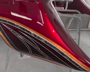 Tamco Paint OG Red CC and Cabernet Candy Pearl Basecoat on Motorcycle parts