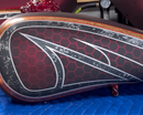Tamco Paint OG Red CC and Cabernet Candy Pearl Basecoat on Motorcycle parts