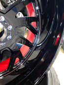 Tamco Paint OG Red Candy Concentrate and Sinister Triple Reboot Blue on Car Parts