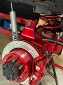 Tamco Paint OG Red Candy Concentrate and Sinister Triple Reboot Blue on Car Parts