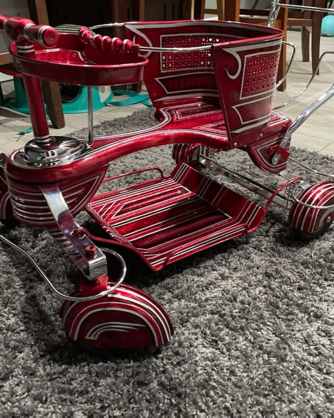 Tamco Paint OG Red Candy Concentrate in Taylor Tot Stroller
