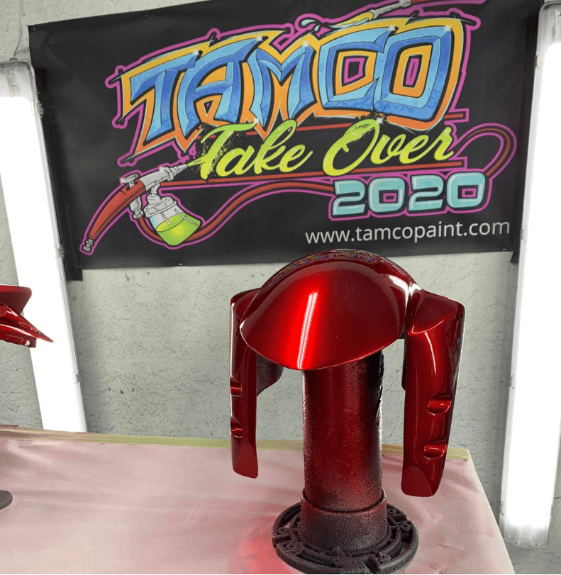Tamco Paint OG Red Candy Concentrate on Yamaha YZF-R6