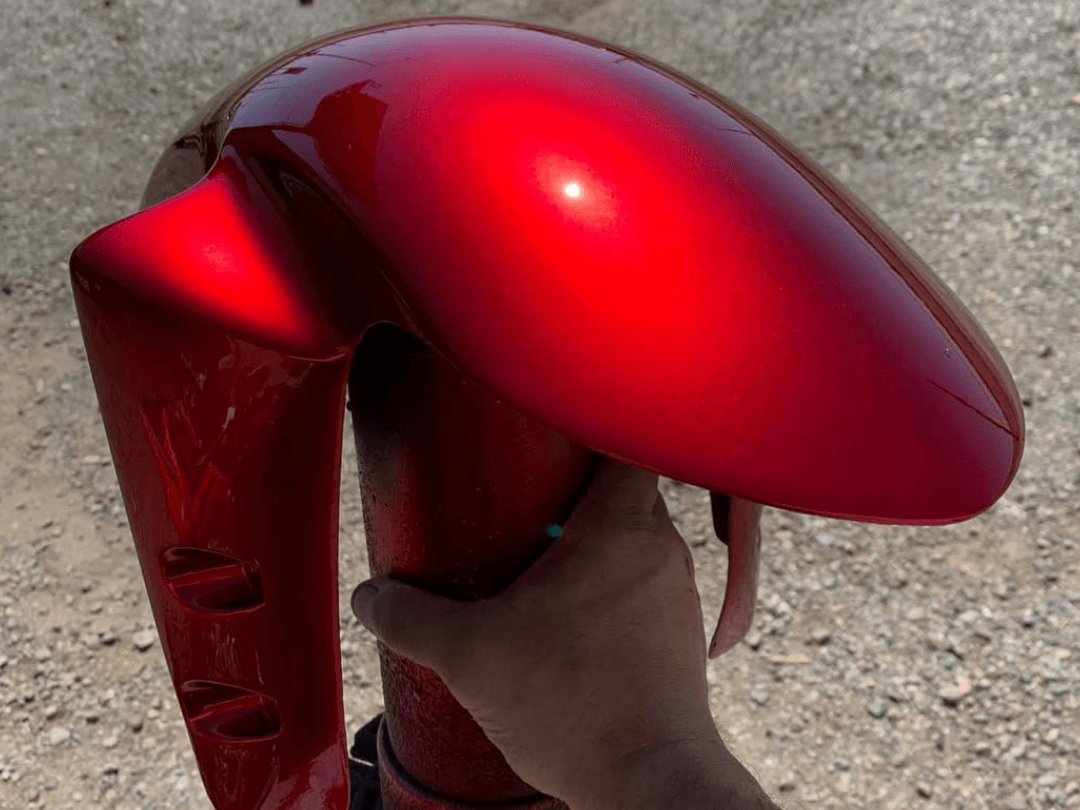 Tamco Paint OG Red Candy Concentrate on Yamaha YZF-R6