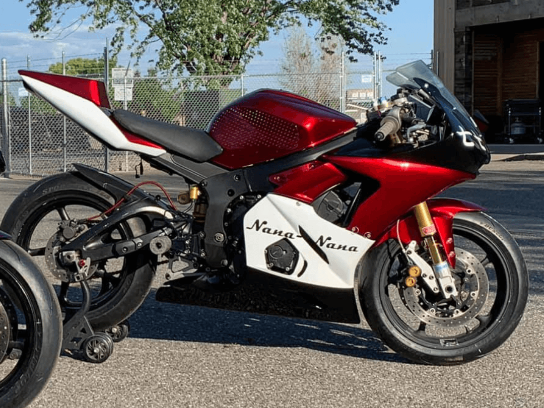 Tamco Paint OG Red Candy Concentrate on Yamaha YZF-R6