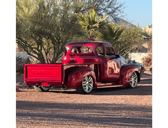 Tamco Paint OG Red Candy Pearl Basecoat in 1954 Chevrolet 3100