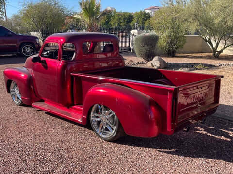 Tamco Paint OG Red Candy Pearl Basecoat in 1954 Chevrolet 3100