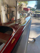 Tamco Paint OG Red and Grapeness Candy Concentrate on Top Fuel Dragster Body Panel
