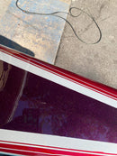 Tamco Paint OG Red and Grapeness Candy Concentrate on Top Fuel Dragster Body Panel