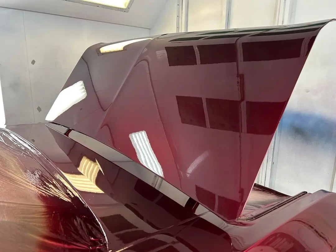 Tamco Paint OG Red Candy Pearl Basecoat on 1975 Chevrolet Caprice