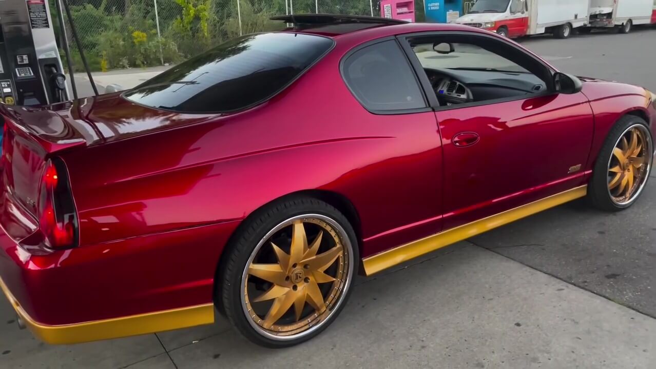 Tamco Paint OG Red Candy Concentrate with Ember Candy Concentrate in Chevrolet Monte Carlo