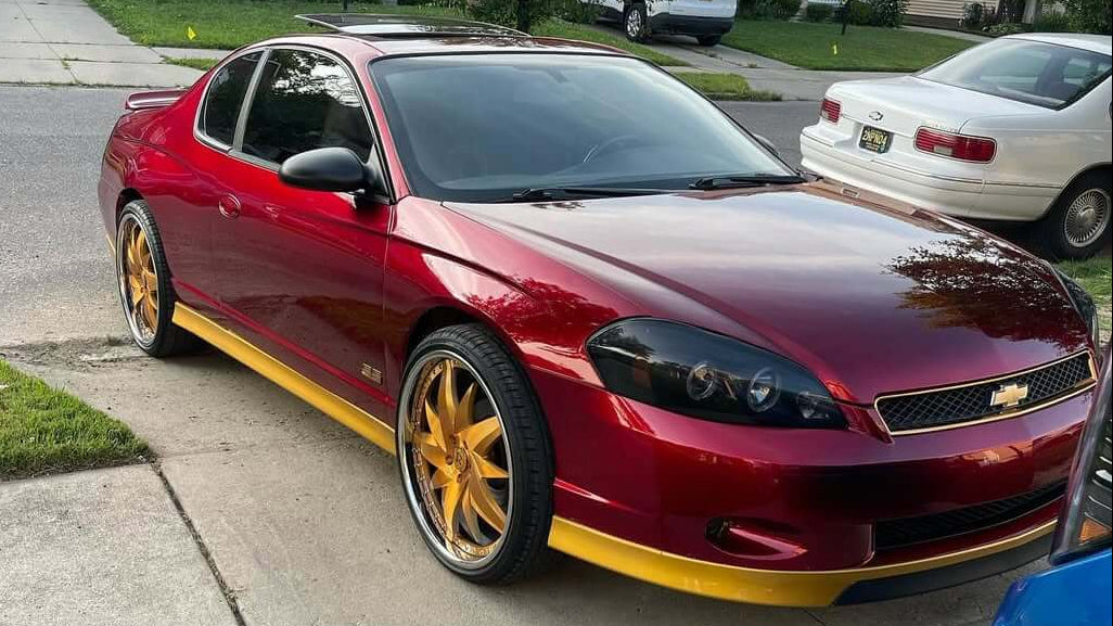 Tamco Paint OG Red Candy Concentrate with Ember Candy Concentrate in Chevrolet Monte Carlo