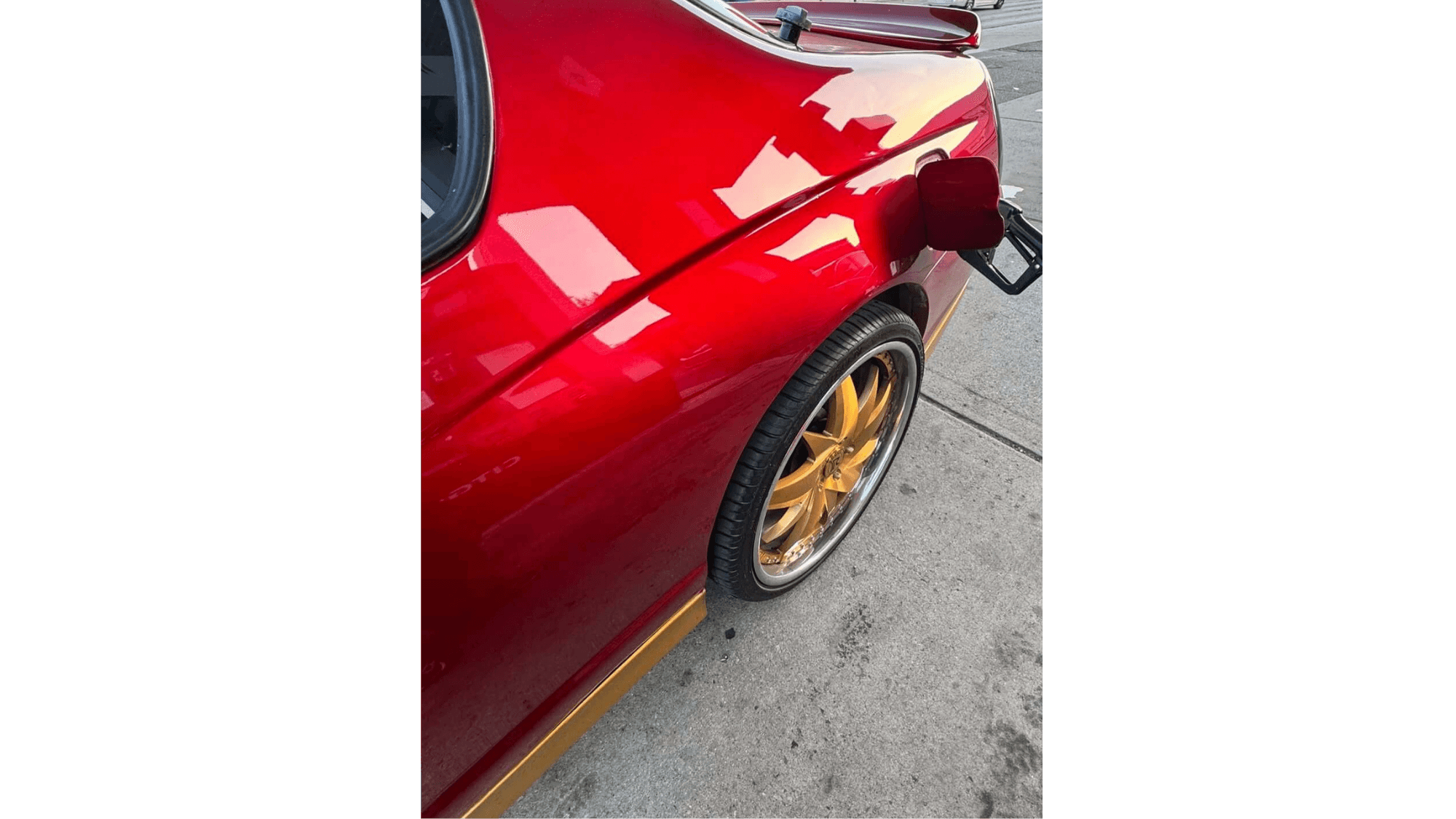 Tamco Paint OG Red Candy Concentrate with Ember Candy Concentrate in Chevrolet Monte Carlo