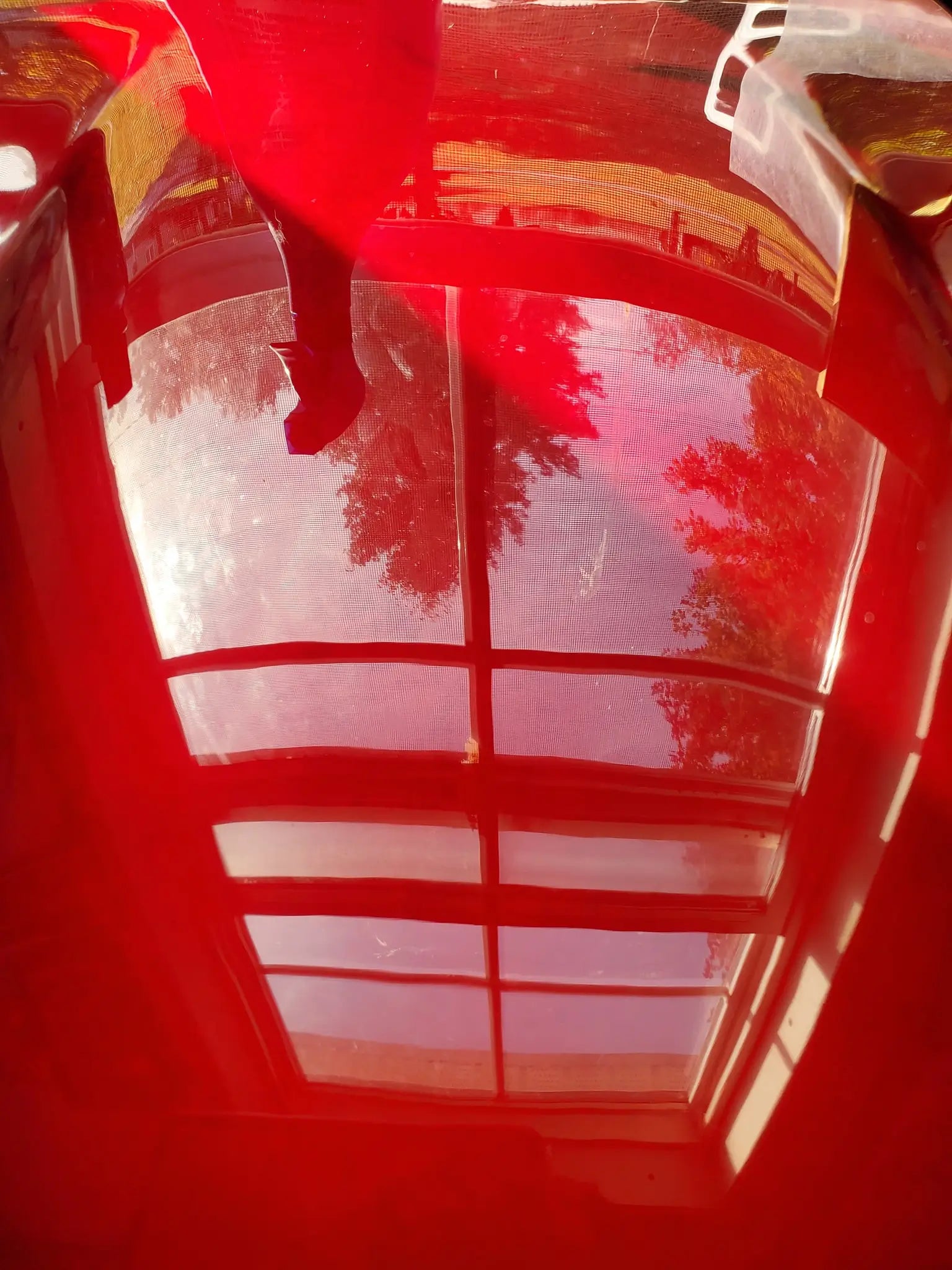 Tamco Paint OG Red Candy Pearl on Ferrari RC