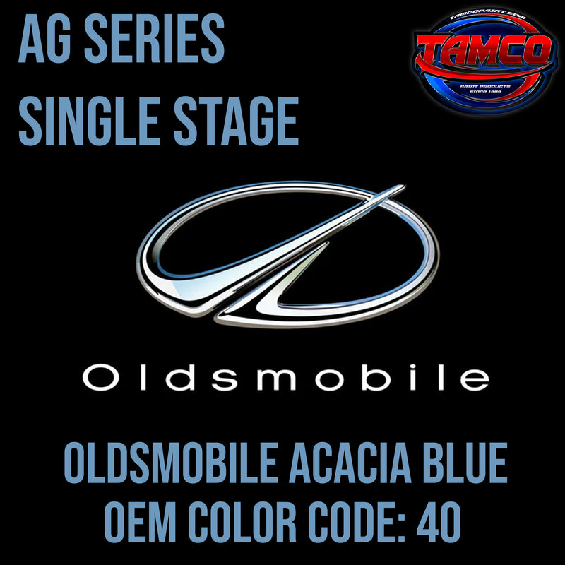 Oldsmobile Acacia Blue | 40 | 1953 | OEM AG Series Single Stage