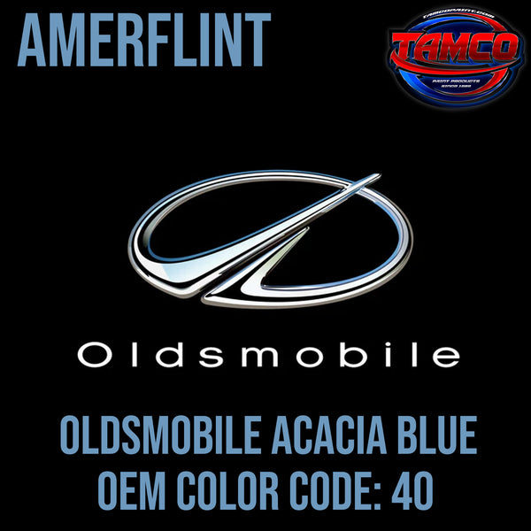 Oldsmobile Acacia Blue | 40 | 1953 | OEM Amerflint II Series Single Stage