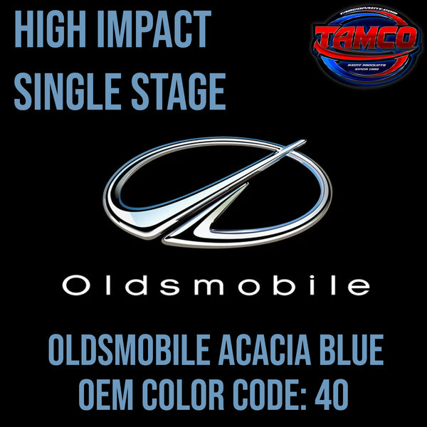 Oldsmobile Acacia Blue | 40 | 1953  | OEM High Impact Series Single Stage
