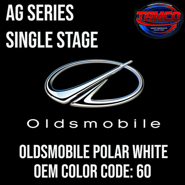 Oldsmobile Polar White | 60 | 1953-1955 | OEM AG Series Single Stage