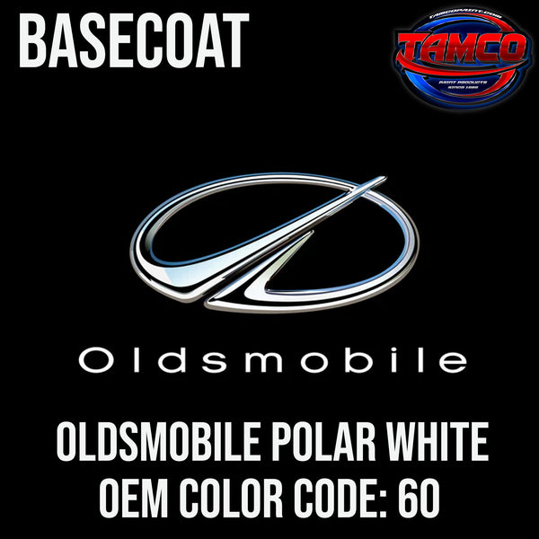 Oldsmobile Polar White | 60 | 1953-1955 | OEM Basecoat