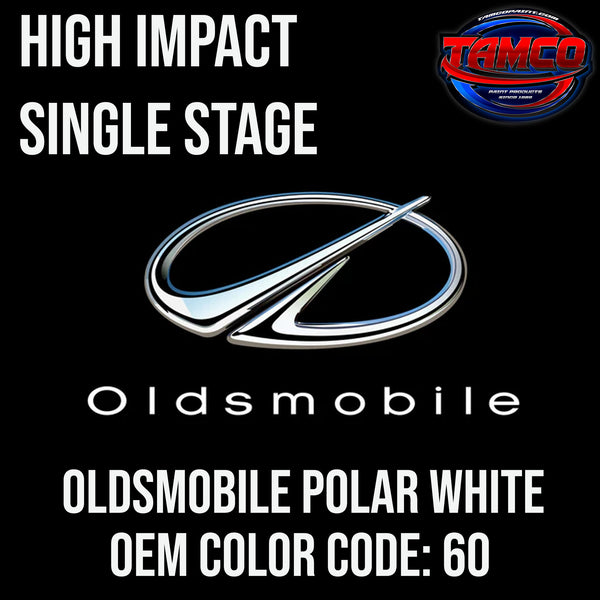 Oldsmobile Polar White | 60 | 1953-1955 | OEM High Impact Series Single Stage