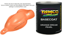 Tamco Paint  Orange Dream Pearl   Custom Color Basecoat 