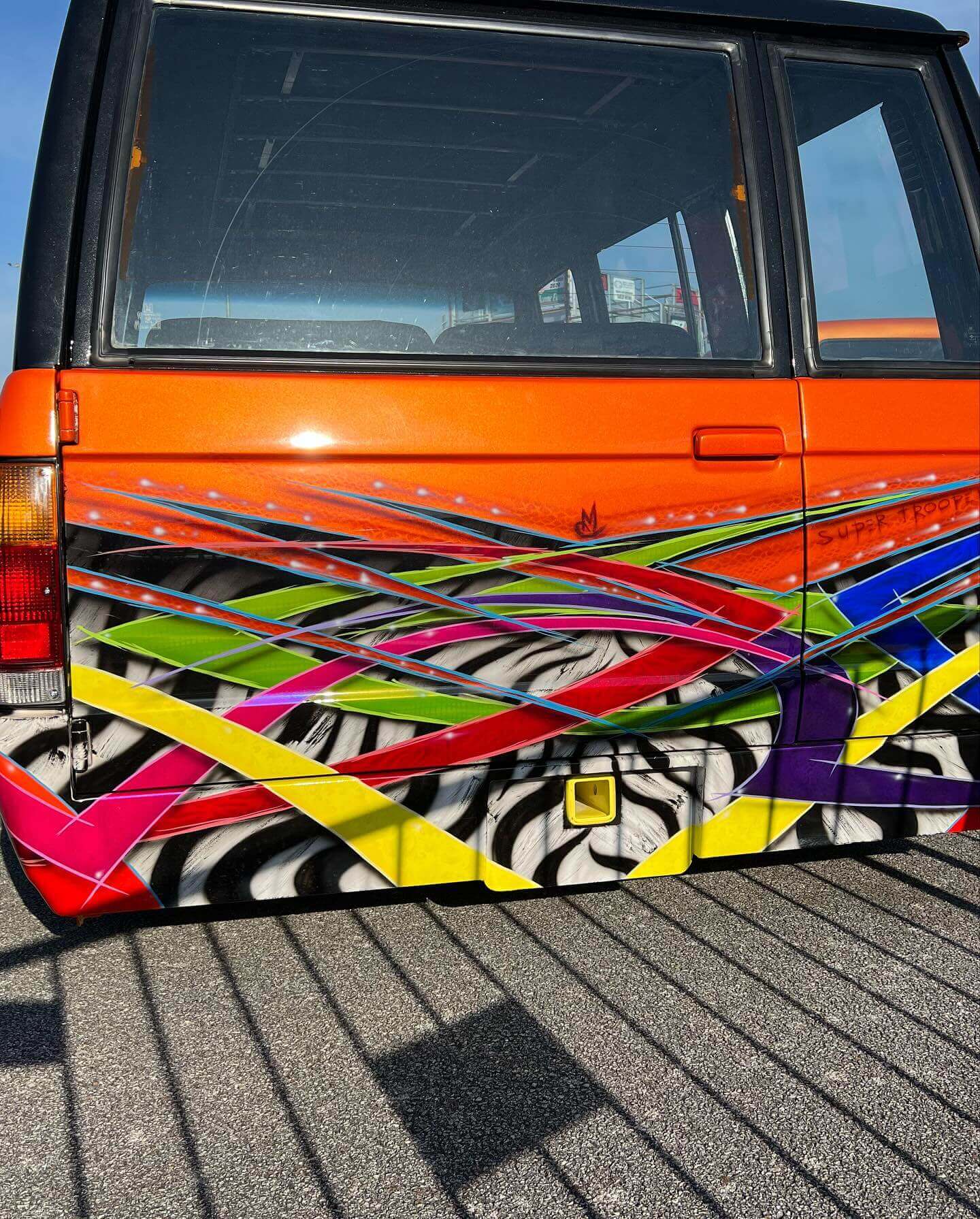 Tamco Paint Isuzu Trooper Orangesicle 