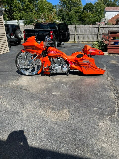 Tamco Paint Orangesicle in Harley-Davidson Bagger