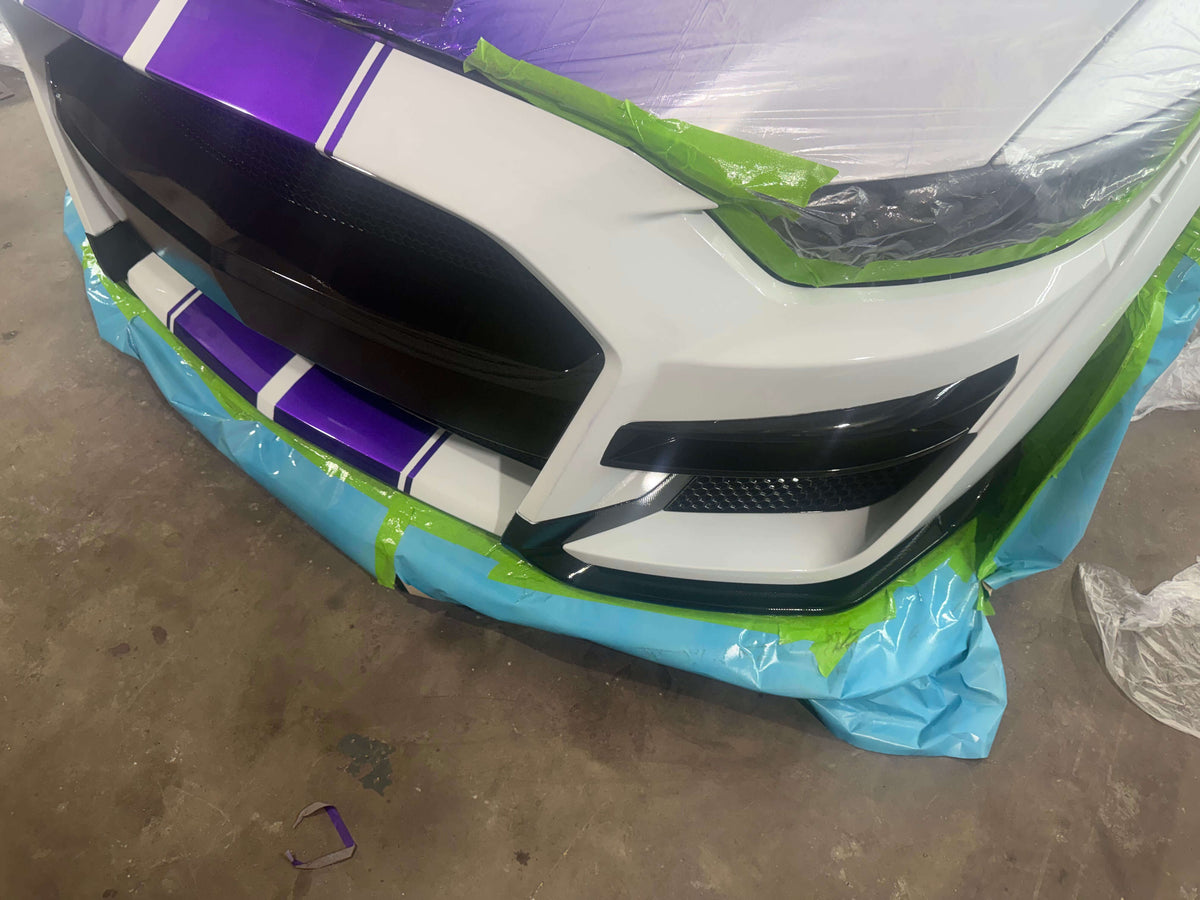 Tamco Paint Ford Oxford White on Ford Mustang 