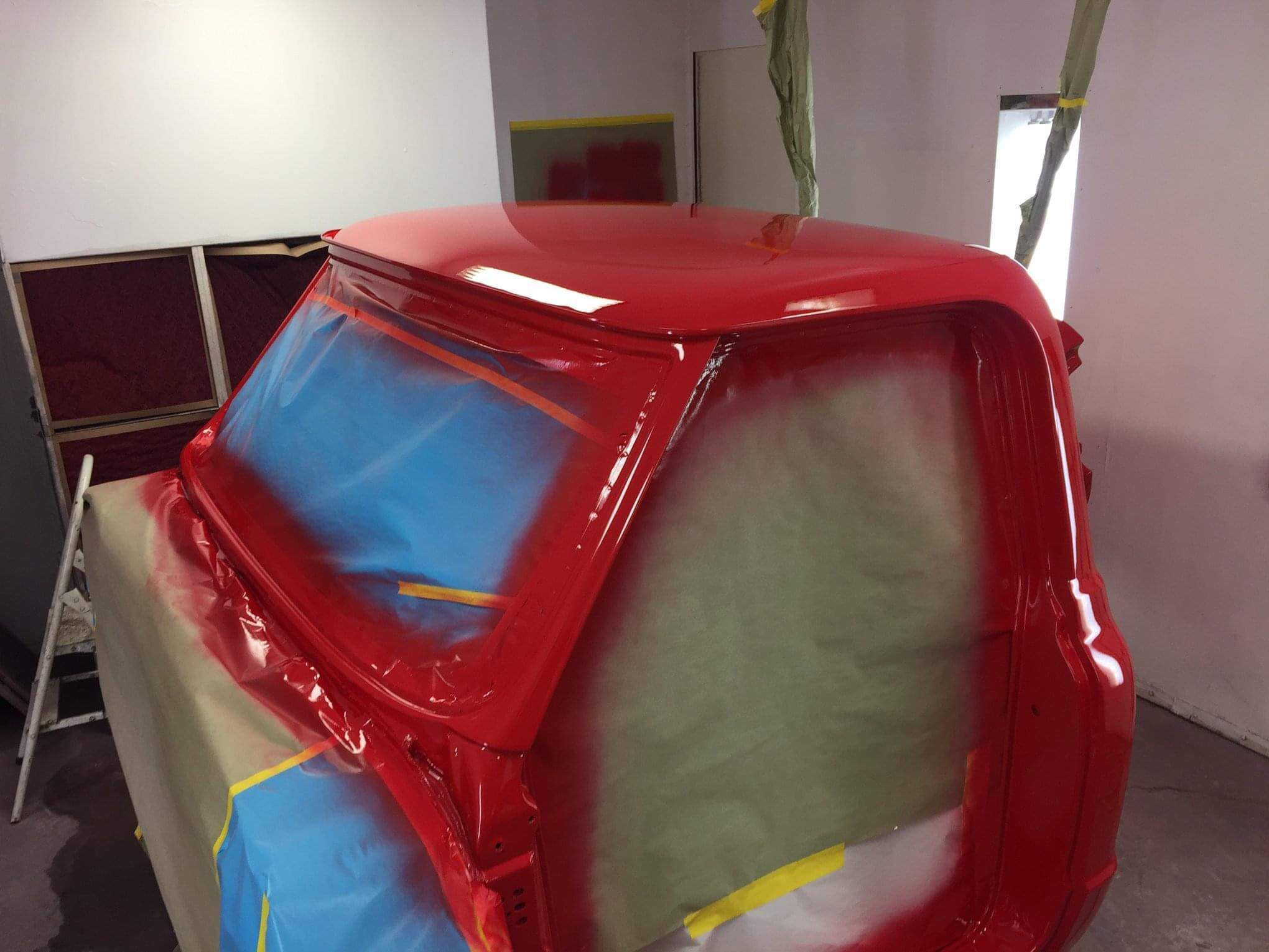TAMCO PAINT CAR PARTS GUARDS RED