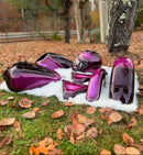 Tamco Paint Tamco Throwback Panther Pink and Bruised Rose Candy Pearl Basecoat on Harley-Davidson FXLR