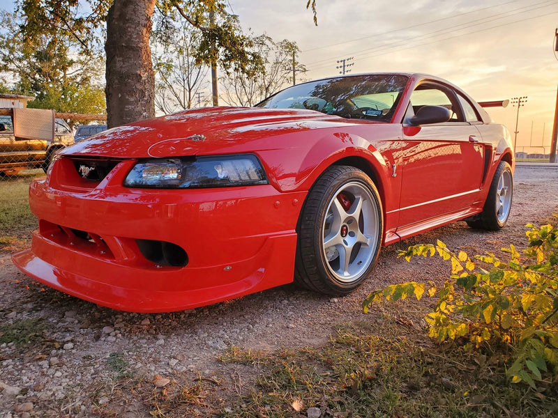 Performance Red 2000 Ford Mustang Cobra