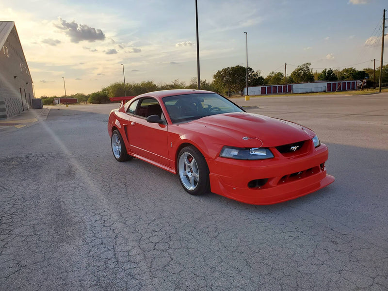 Performance Red 2000 Ford Mustang Cobra