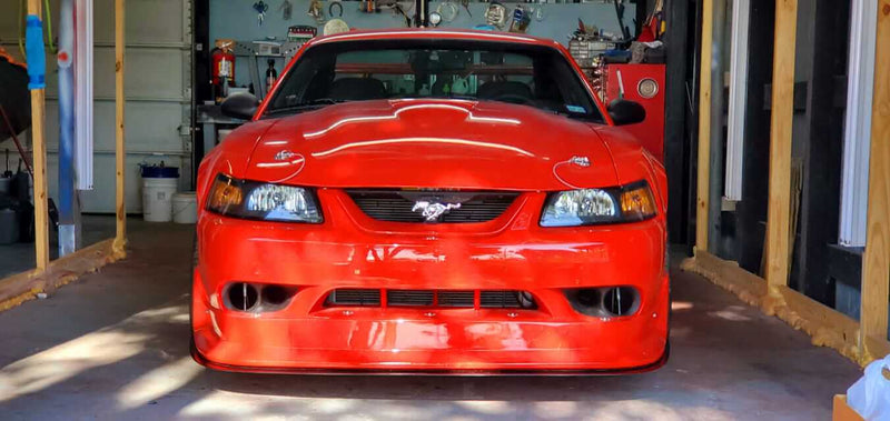 Performance Red 2000 Ford Mustang Cobra