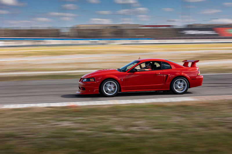 Performance Red 2000 Ford Mustang Cobra