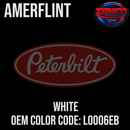 Tamco Paint Peterbilt White OEM Color Code: L0006EB Amerflint