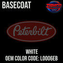 Tamco Paint Peterbilt White OEM Color Code: L0006EB Basecoat
