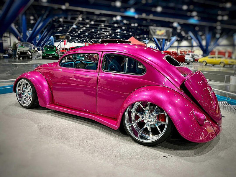 Piss Off Pink Volkswagen Beetles