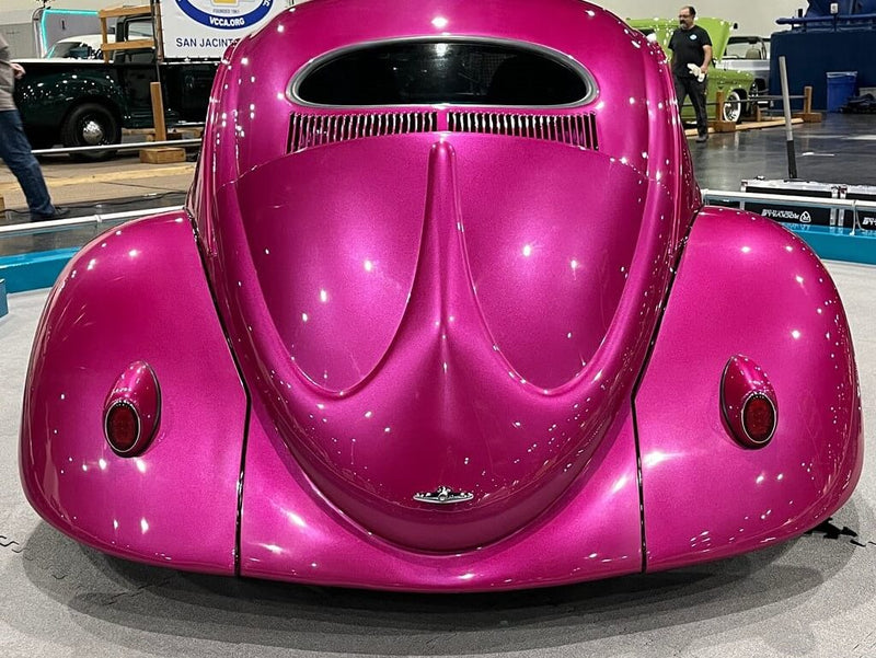 Piss Off Pink Volkswagen Beetles