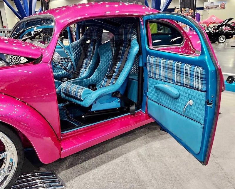 Piss Off Pink Volkswagen Beetle