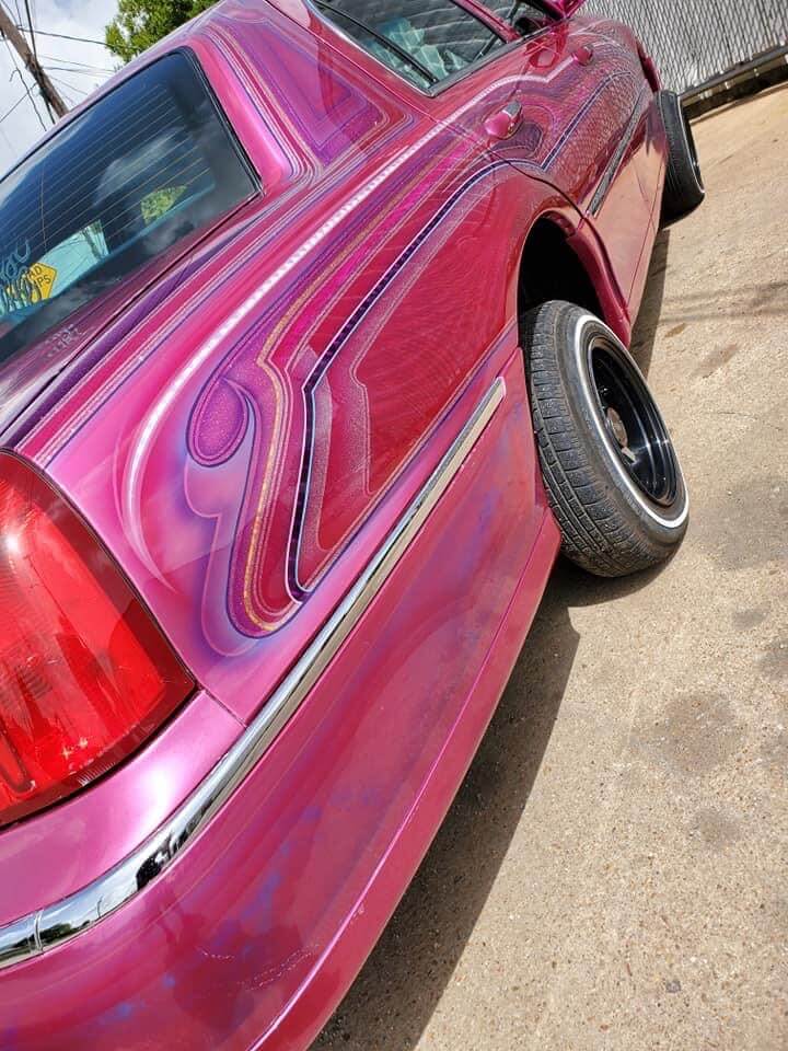 Piss Off Pink 1998 Lincoln Town