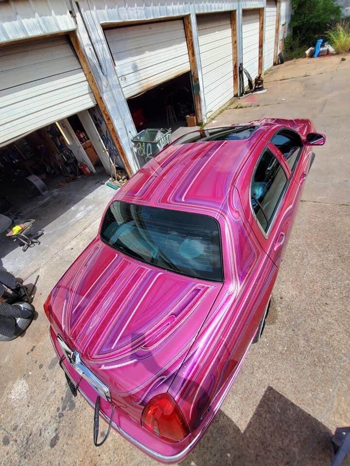 Piss Off Pink 1998 Lincoln Town